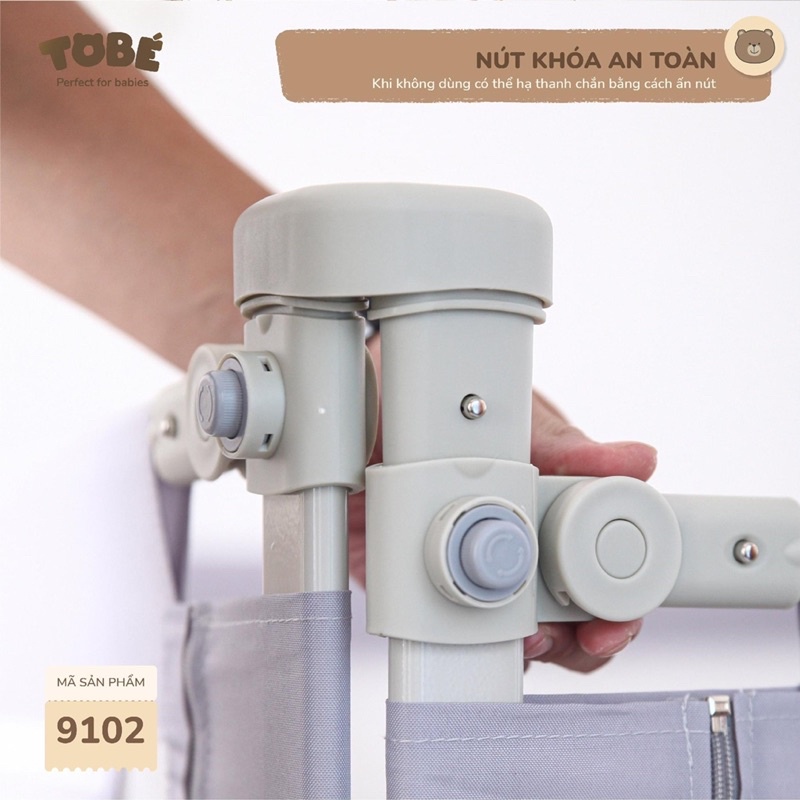 Thanh chắn giường an toàn tuyệt đối cho bé, đủ kích thước 1.6m, 1.8m, 2m, 2m2