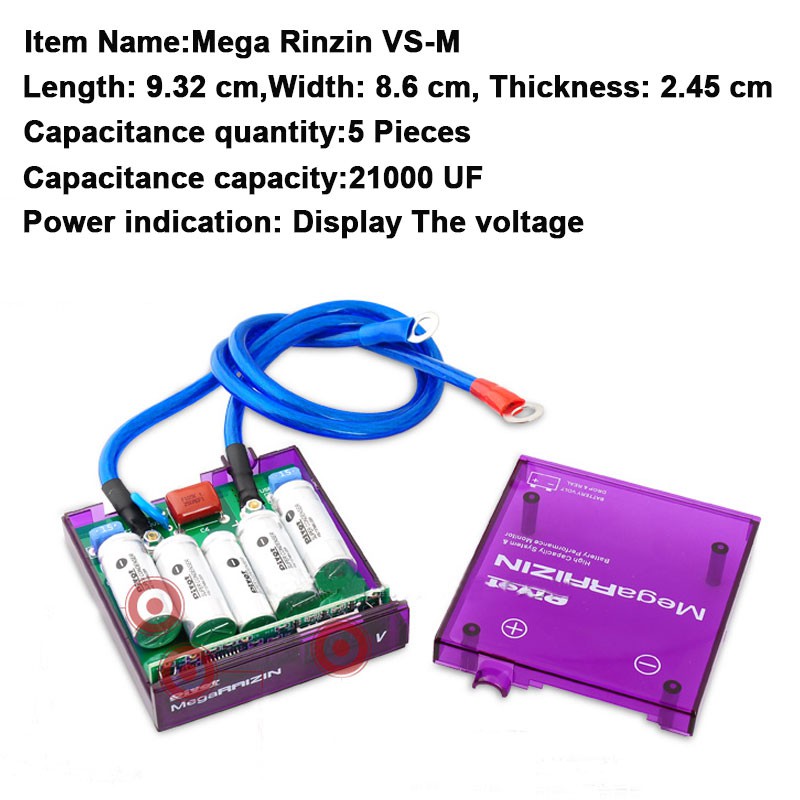 Bộ ổn định điện áp Mega RAIZIN đa năng với 5 dây nối đất và màn hình LED | BigBuy360 - bigbuy360.vn