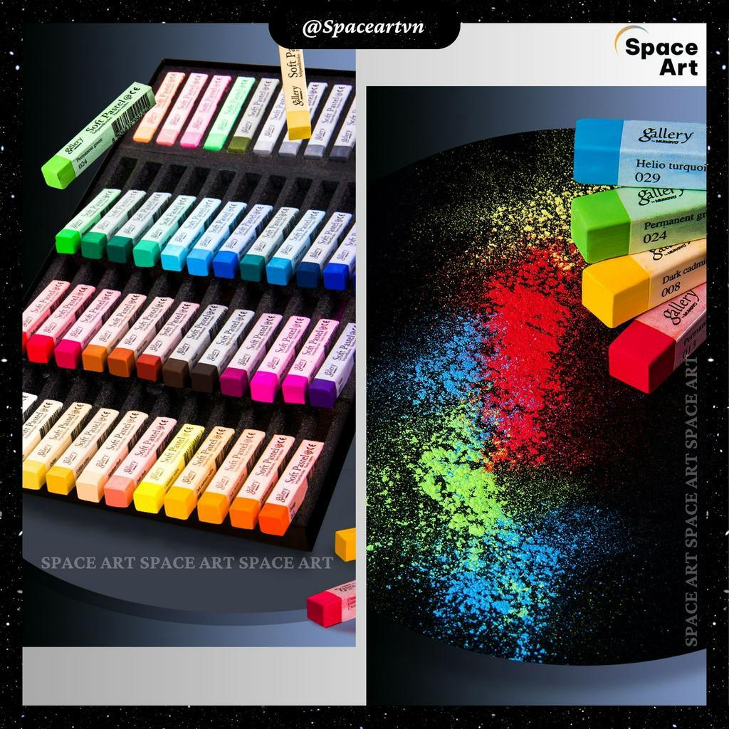 Phấn Tiên Phấn Màu Gallery MUNGYO Hàn Quốc Artists's Soft Pastels Vẽ Màu Nhuộm Tóc