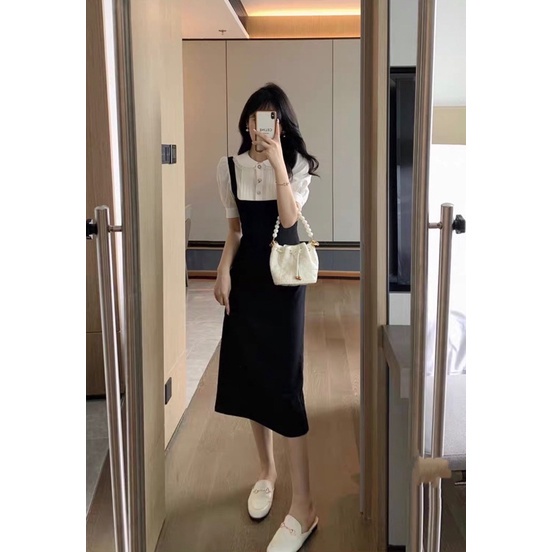 VÁY ĐEN CÔNG SỞ GIẢ YẾM .