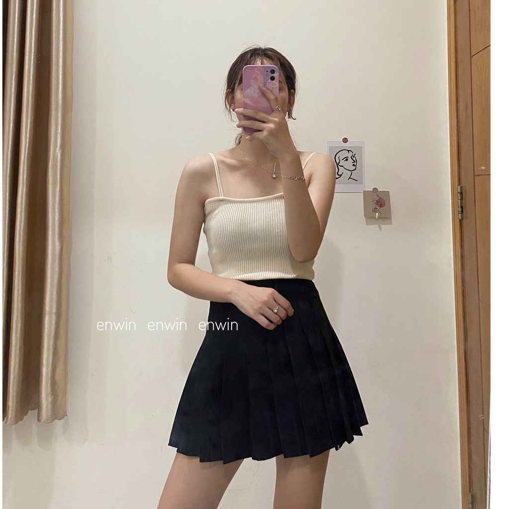 [Ảnh thật] Chân váy trơn xếp ly Tennis - Tennis Skirt CV2 | BigBuy360 - bigbuy360.vn