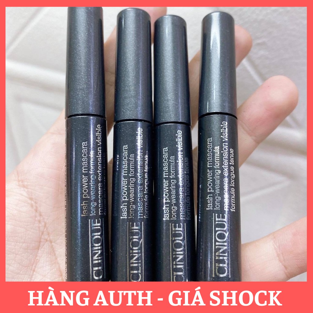 [Hàng Showroom] Mascara Clinique High Impact Mini #01 Black làm dày, dài và cong mi | BigBuy360 - bigbuy360.vn