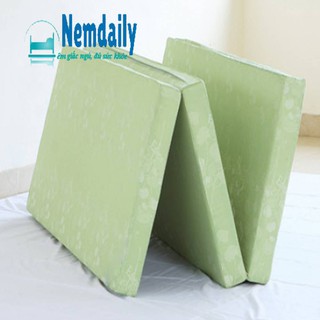 Nệm Bông ép 1m55x1m95x10F  gấp 3 Hàn Quốc