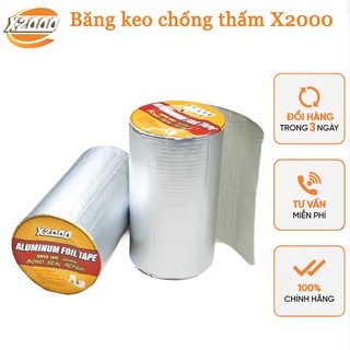 [KHỔ 20 X 500CM] Băng keo chống thấm, chống dột bất chấp mọi thời tiết X2000