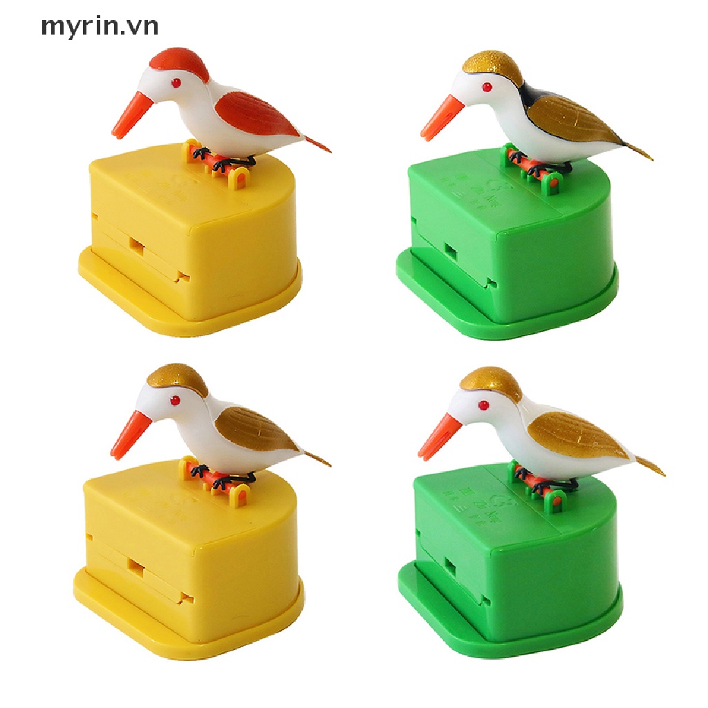 Hộp Đựng Tăm Xỉa Răng Tự Động Hình Chim Ruồi Xinh Xắn