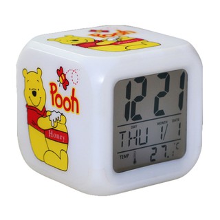 Đồng hồ báo thức đa năng Gấu Pooh