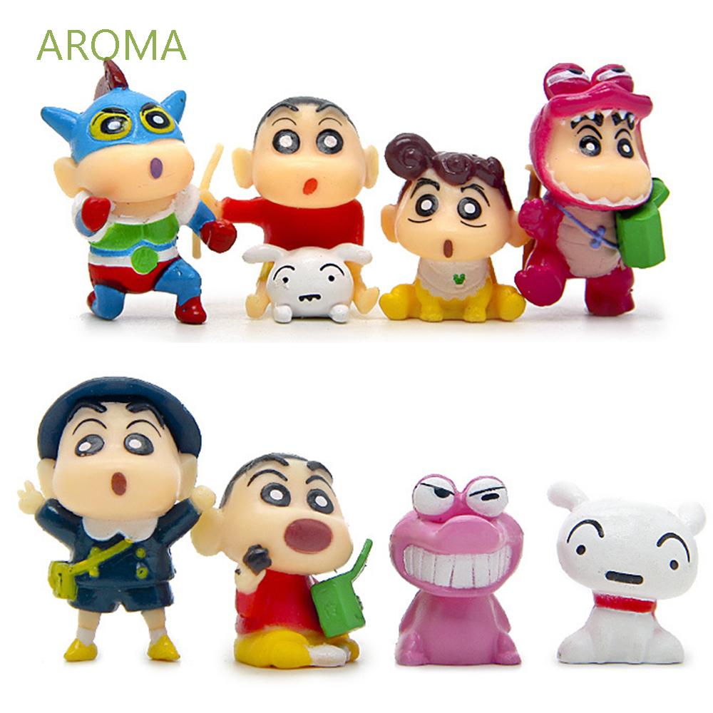 Set 8 Mô Hình Nhân Vật Hoạt Hình Shin-Chan Đáng Yêu