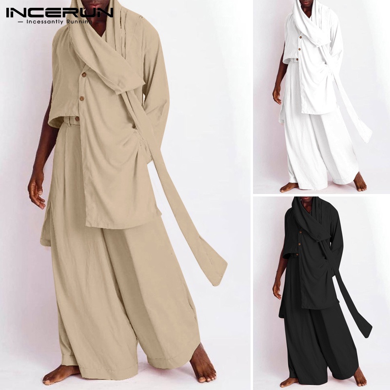 Set đồ 3 món Incerun phong cách Hồi giáo trang trọng dành cho nam