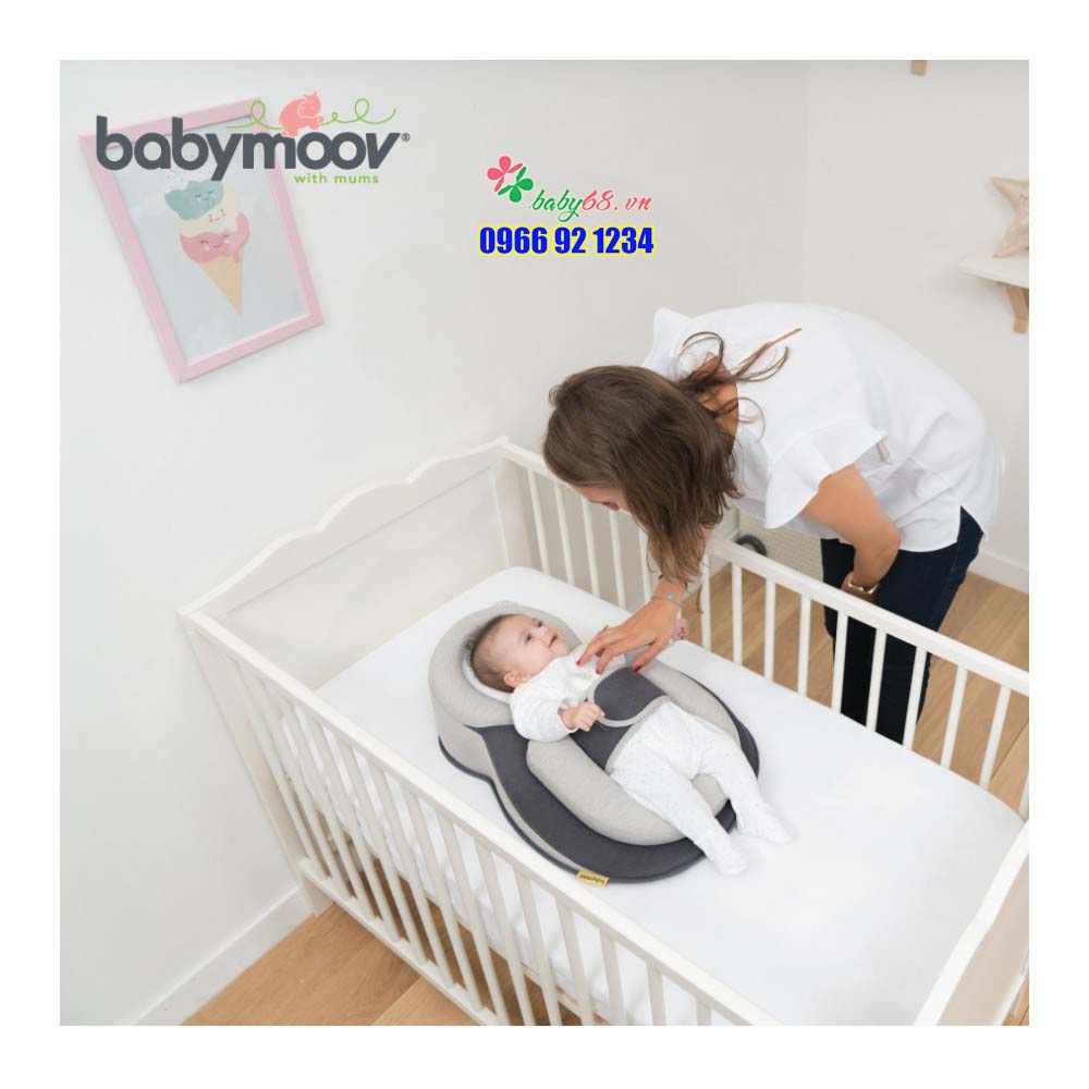 ĐỆM NGỦ ĐÚNG TƯ THẾ CÓ ĐAI BABYMOOV PLUS BM16170