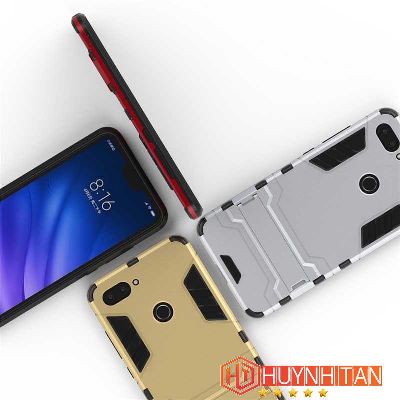 Ốp lưng Xiaomi Mi 8 Lite / Mi 8x / Mi 8 Youth chống sốc Iron man Ver 1 ( Full màu)