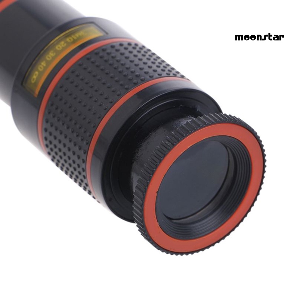 MNmoonstar Clip-on 8X Optical Zoom HD Telescope Camera Lens for Universal Mobile Phone