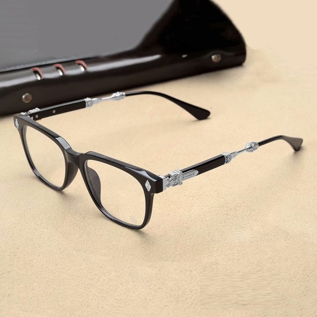 Gọng kính cận nam nữ chrome hearts Cao Cấp , chất liệu kim loại màu sắc thời trang 2021 M2272 | BigBuy360 - bigbuy360.vn
