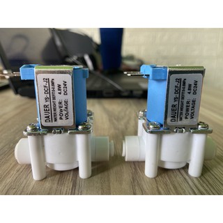 Van điện từ 24V nối nhanh của máy lọc nước RO -  DÙNG CHO TẤT CẢ CẢ MỌI LOẠI MÁY LỌC NƯỚC