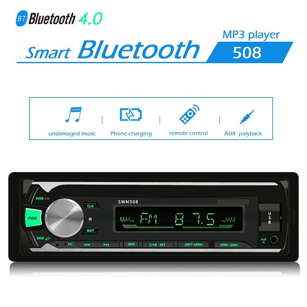 Máy Nghe Nhạc MP3 / FM / USB / AUX Rảnh Tay Tích Hợp Máy Phát Điện Cho Xe Hơi