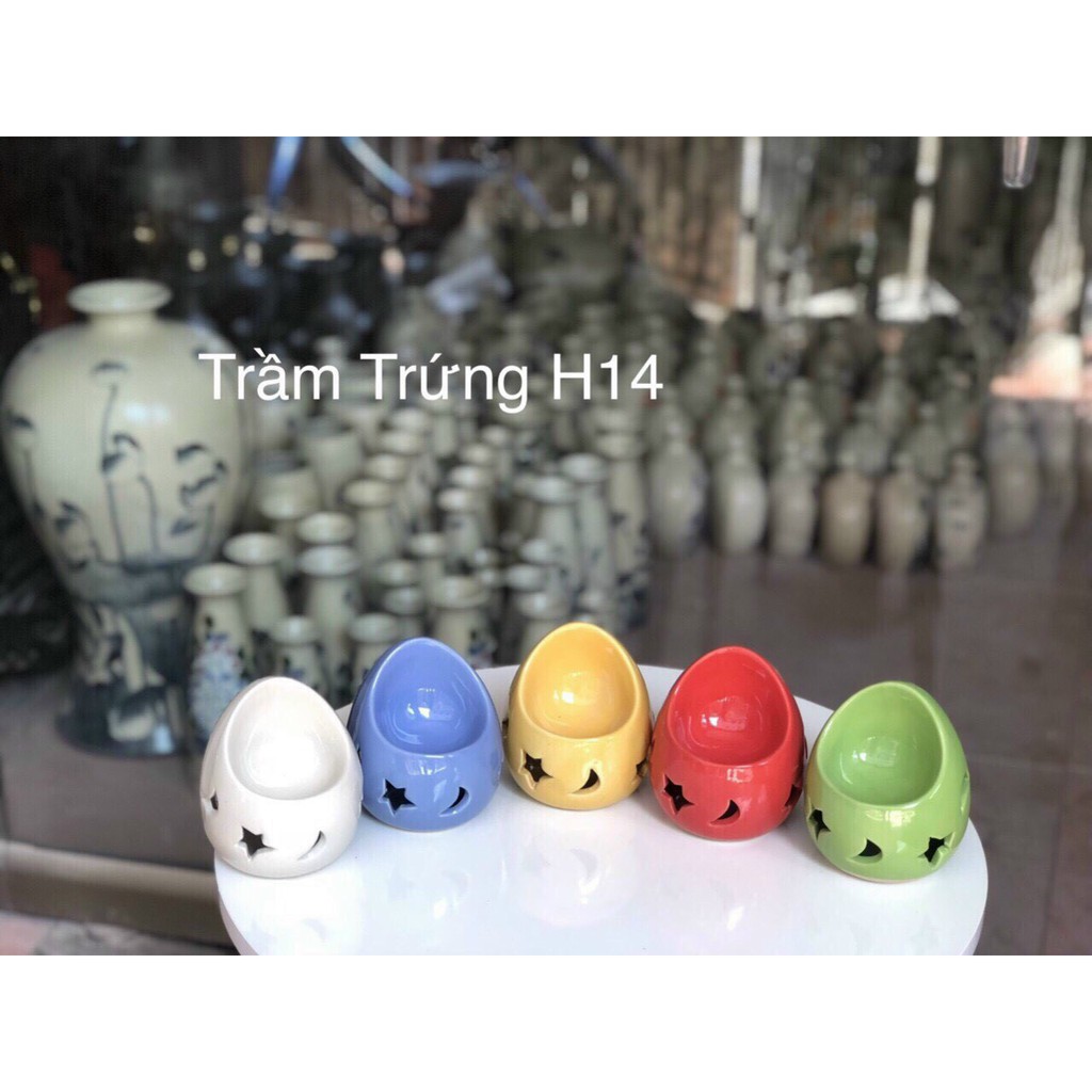 ĐẾ ĐỐT TINH DẦU BẰNG NẾN-HÌNH QUẢ TRỨNG