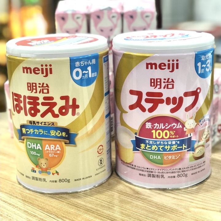Sữa Meiji Nội Địa Nhật Lon 800g