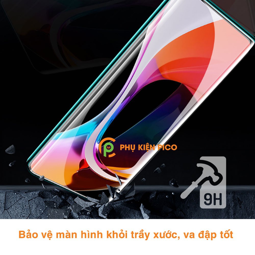 (Giảm Mạnh) Cường lực Xiaomi Mi 10 | Mi 10s | Mi 11 | Mi 11 Ultra nhận vân tay màn hình đèn UV cỡ lớn T-Max - Dán dán mì