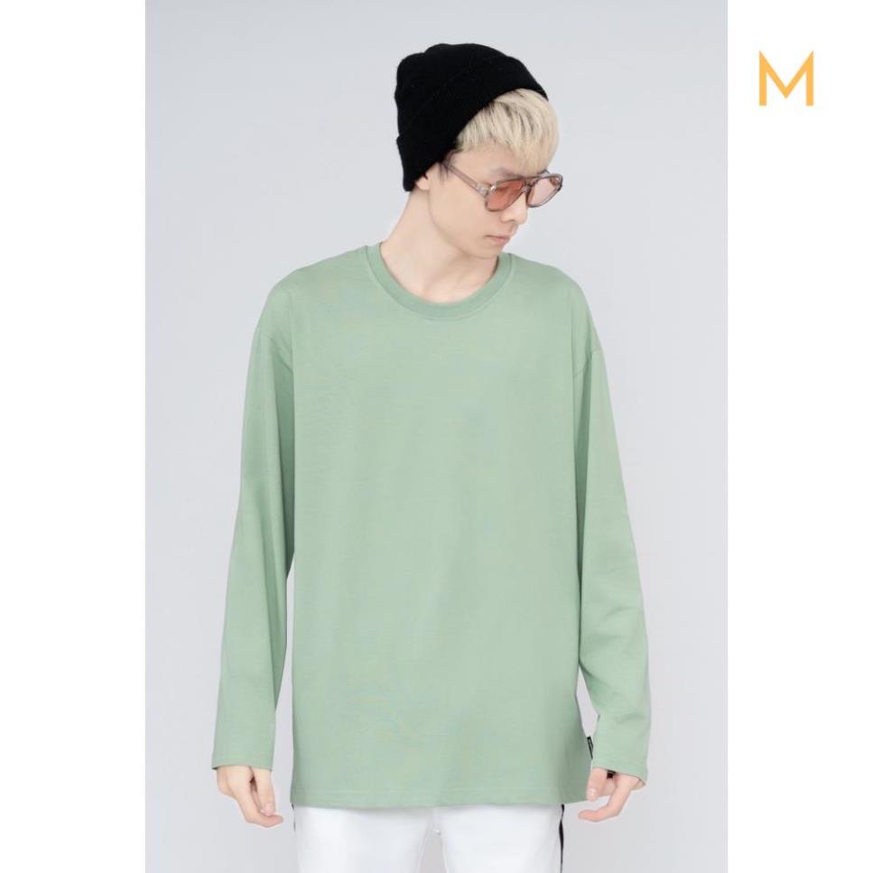 Áo thun dài tay N7 Unisex basic tee sweater nam nữ phông trơn A6