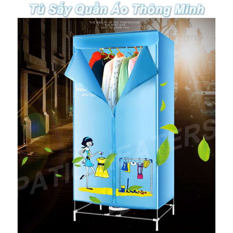 Tủ sấy quần áo Clothes Dryer – tủ sấy quần áo 2 tầng sử dụng công nghệ sấy khô thông minh – Home and Garden