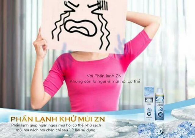 PHẤN LẠNH ZN-CƠ THỂ THƠM THO SUỐT NGÀY DÀI