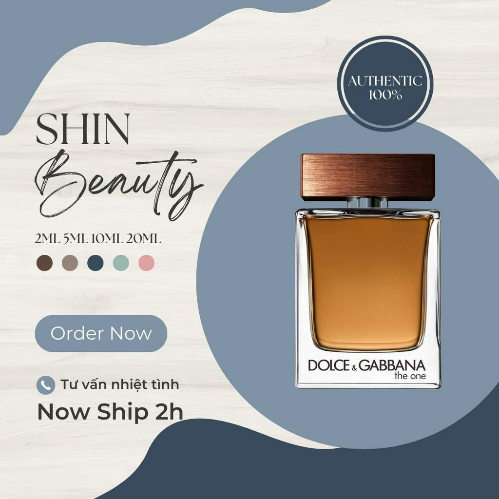 Nước Hoa Nam D&G The One Men Eau de Parfum - 5𝘮𝘭/10𝘮𝘭
