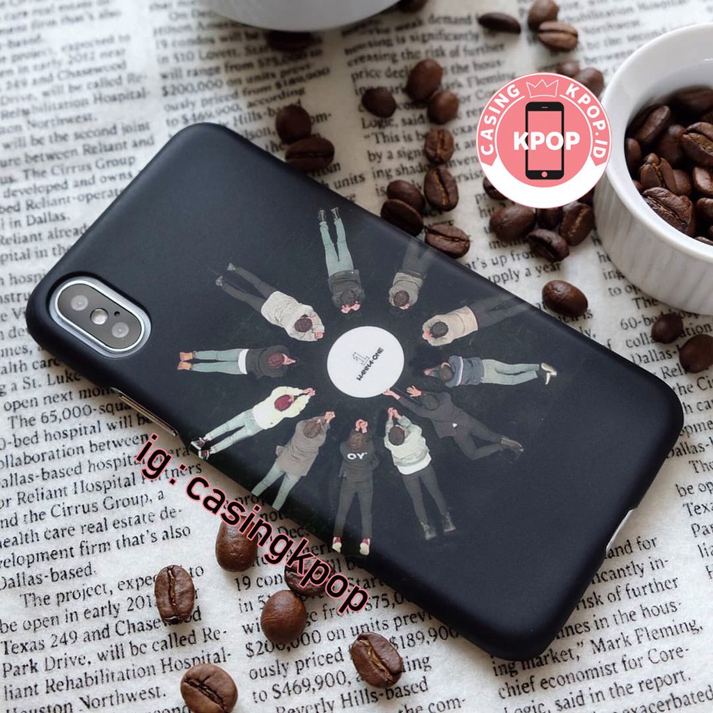 Ốp Điện Thoại In Hình Wanna One Kpop (45) Cho Iphone X Xr Xs Max 11 Pro Series