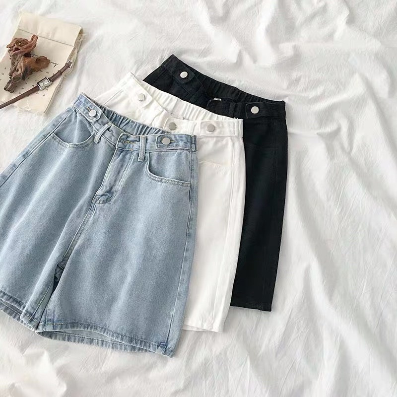 QNU70 - QUẦN JEANS NGỐ ỐNG RỘNG CẠP CHUN 3 KHUY | BigBuy360 - bigbuy360.vn