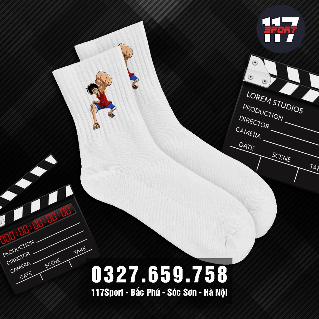 Tất Vớ In Hình Biểu Cảm Luffy Cực Cute 2 - In Tất Vớ Theo Yêu Cầu