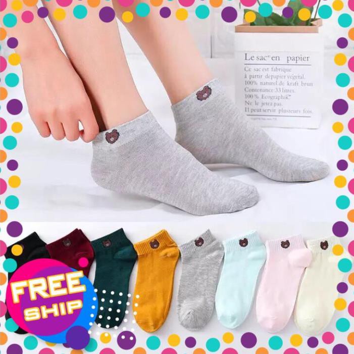 Vớ Gấu Brown Dễ Thương Hot 2019