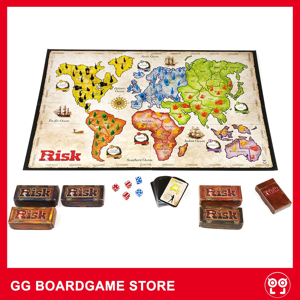 Risk Board Game - Chiến Tranh Thế Giới (bản cổ điển)