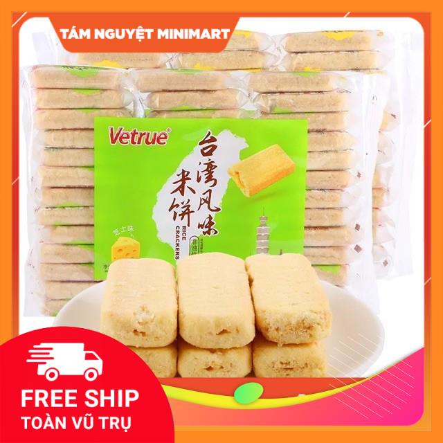 BÁNH GẠO VETRUE TRỨNG CHẢY/ PHÔ MAI/ TÔM HÙM/ TRỨNG MUỐI/ RAU CỦ 320G SIÊU NGON