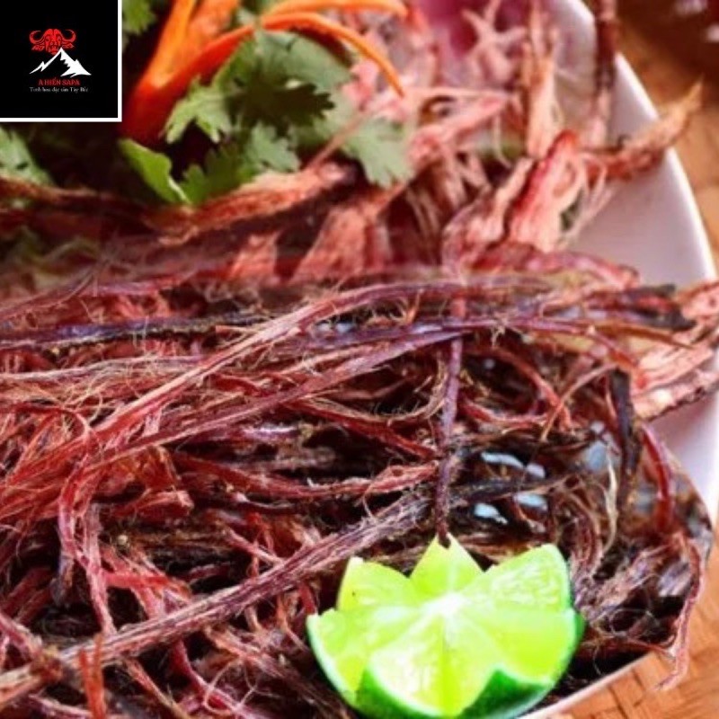 Thịt trâu gác bếp chuẩn Sapa 500gr , sấy than củi truyền thống, đậm vị Tây Bắc tặng kèm chẳm chéo, không ngon hoàn tiền. | BigBuy360 - bigbuy360.vn
