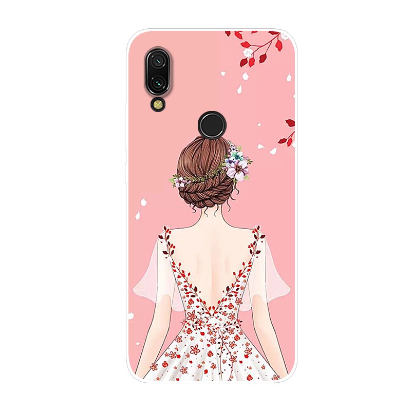 Ốp điện thoại Silicone Mềm In Hình Hoạt Hình Cho Redmi 7 Redmi7