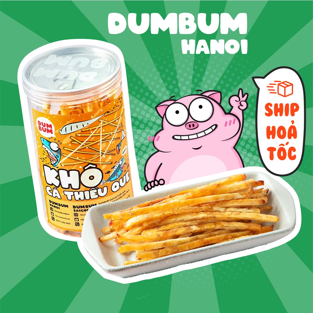 Khô cá thiều que 180g đồ ăn vặt Hà Nội vừa ngon vừa rẻ