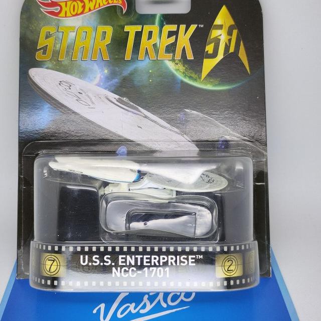 Hot Wheels Mô Hình Xe Hơi Đồ Chơi Star Trek U.S. Enterprise Nc-1701