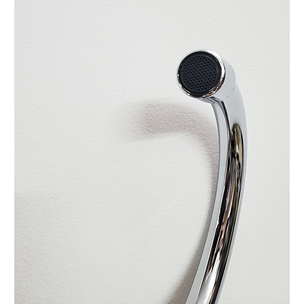 (vòi cổ bi bao không lỏng cần) vòi rửa chén bát lạnh xoay 360 độ