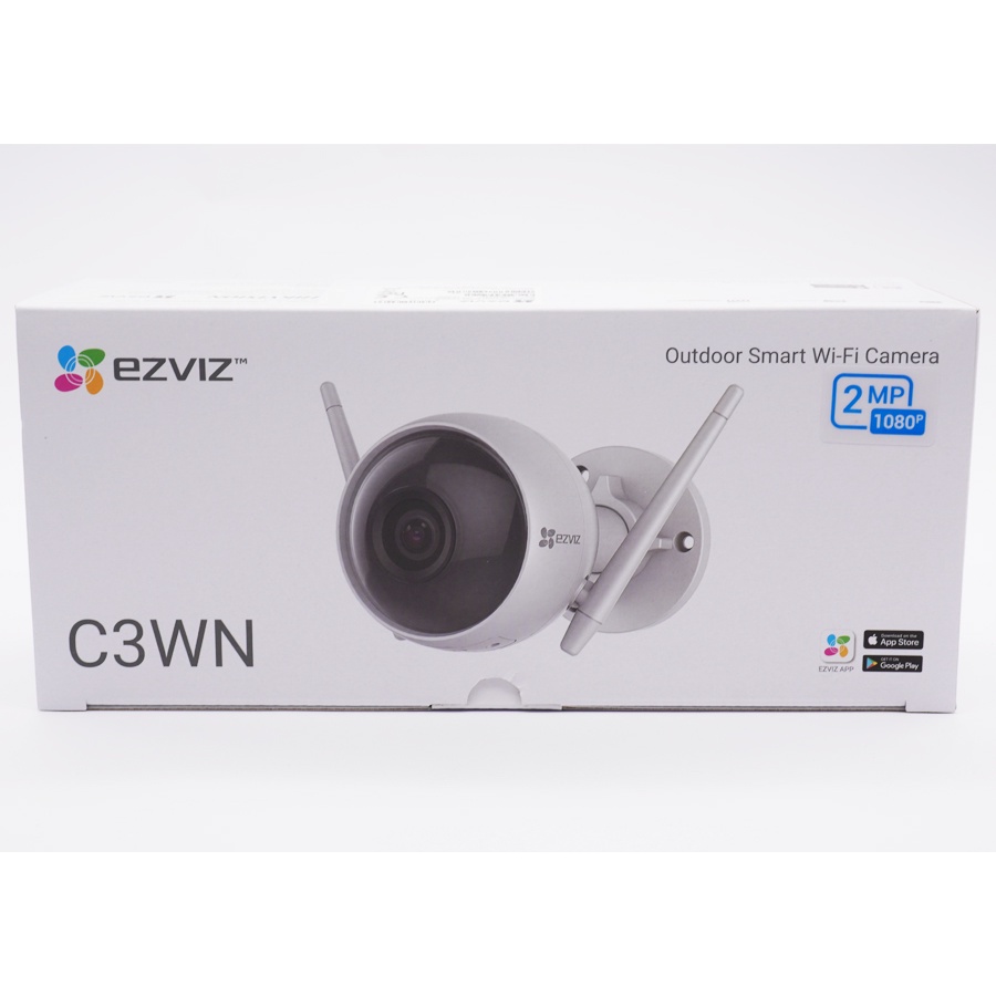 [MUA 2 TẶNG 1 QUÀ EZVIZ ]Camera Wifi EZVIZ C3WN 2MP Full HD 1080P, mic thu âm, camera ngoài trời hàng chính hãng