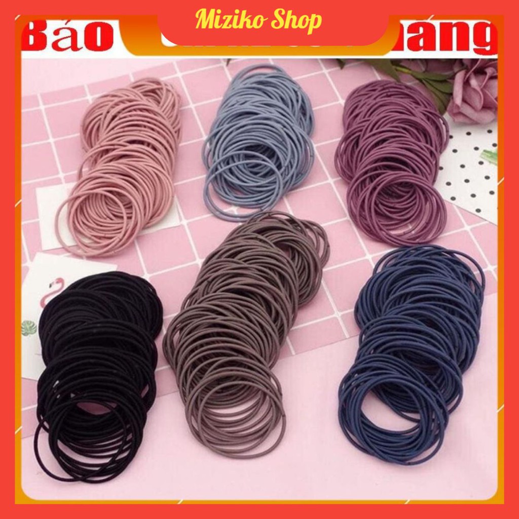 [Mã SKAMLTSM9 giảm 10% đơn 99K] [Sale 1k Giá hủy diệt] [1k] Dây Buộc Tóc 1k- Miziko shop