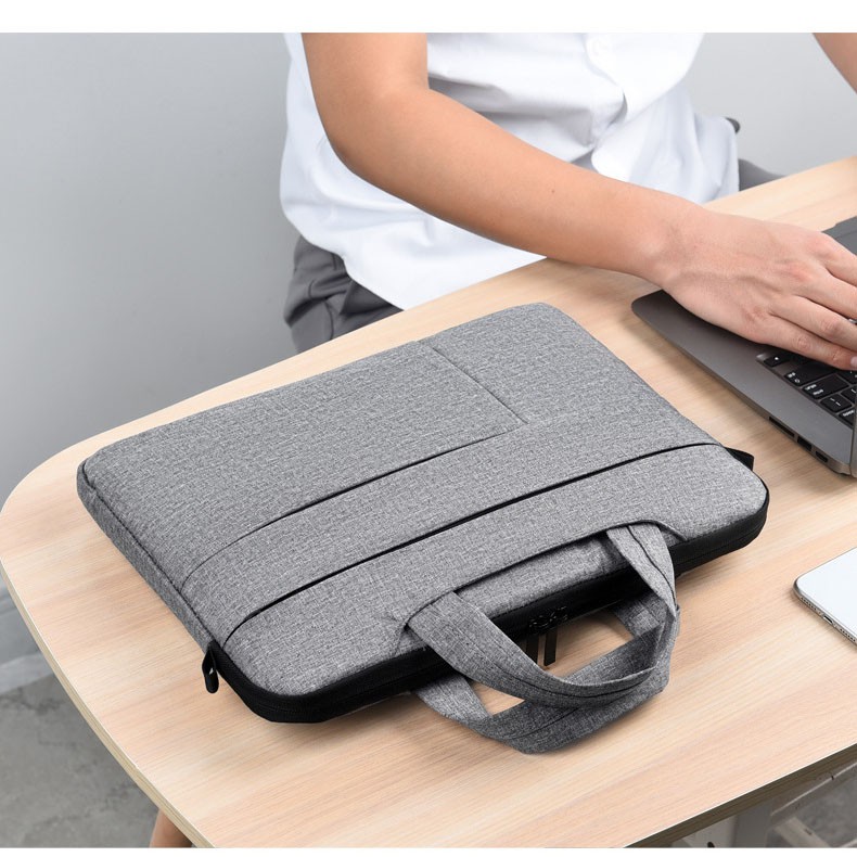 Cặp Laptop  chống nước chống sốc lót lông ,túi đựng máy tính 14 inch