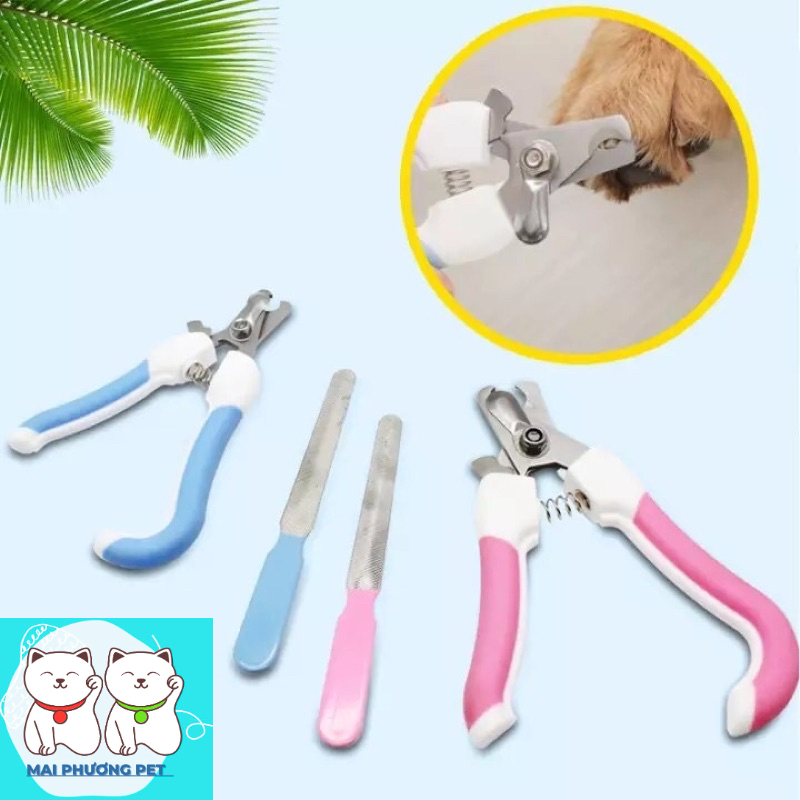 Bộ kìm bấm móng cho thú cưng 2 size