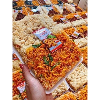 Cơm cháy mix 3 vị khô bò+Khô gà+ Chà bông