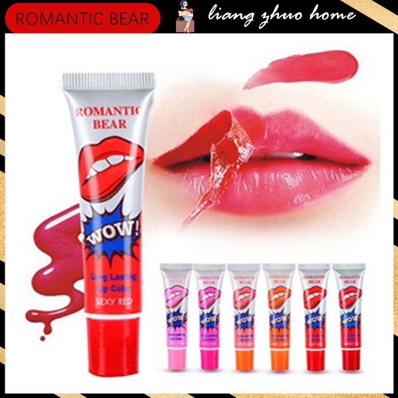 (Hàng Mới Về) Son Xăm Dạng Lột Romantic Bear Lâu Trôi 6 Màu Tùy Chọn 15g | BigBuy360 - bigbuy360.vn