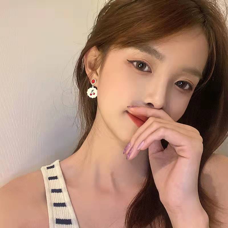 Fashion Gold Crystal Pearl Tassel Earrings Bells Elk Santa Claus Christmas Tree Earrings Women Jewelry Accessories