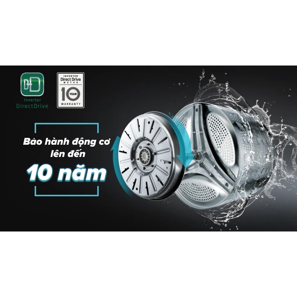 Máy giặt LG Inverter 10 kg FV1410S3B