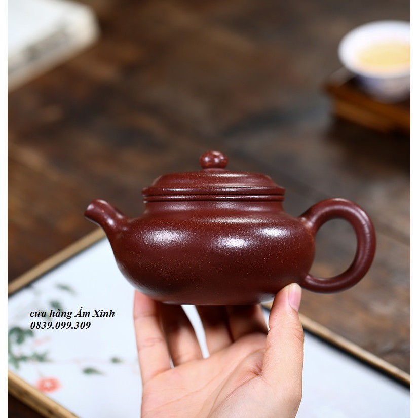 Ấm Tử Sa Nghi Hưng Biển Phúc 300 ml