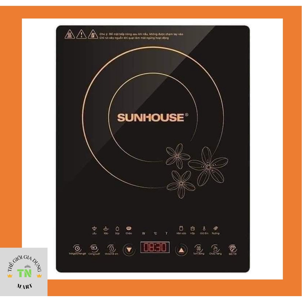 Bếp từ Sunhouse 6800 ( tặng kèm nồi) Bếp từ ăn lẩu bếp từ cảm ứng