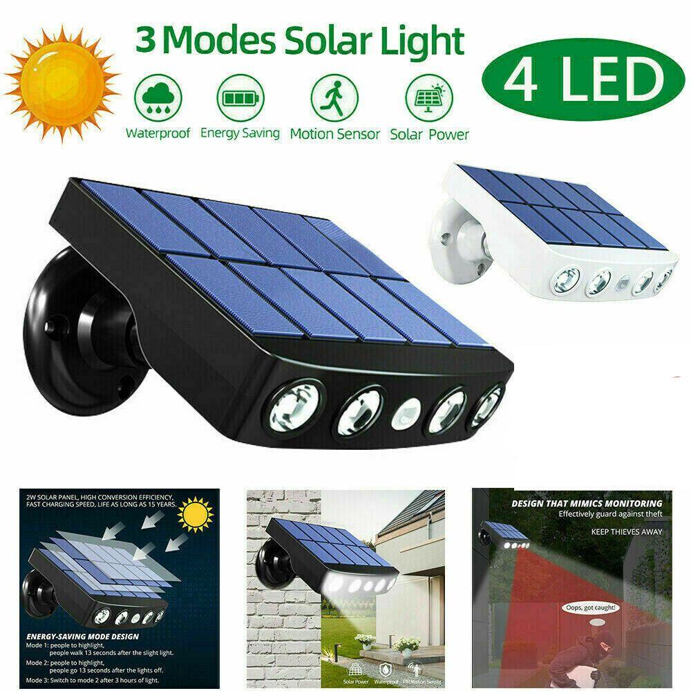 Đèn LED Gắn Tường Chiếu Sáng Ngoài Trời Cảm Biến Ánh Sáng