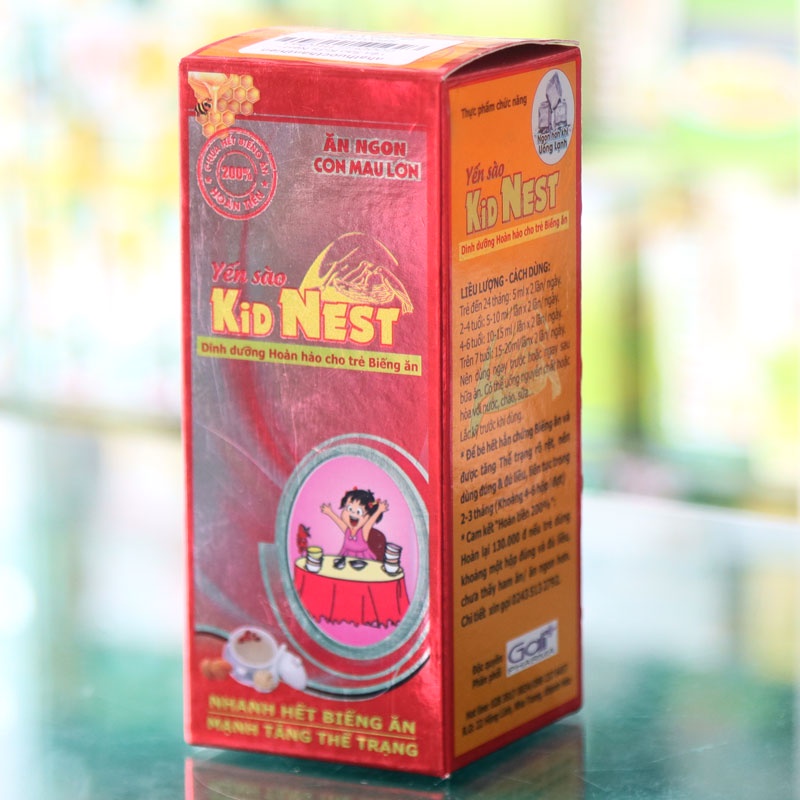 [MẪU MỚI] Yến Sào Kid’s Nest- Hỗ trợ kích thích trẻ ăn ngon miệng, bồi bổ cơ thể, tăng khả năng hấp thu và chuyển hoá