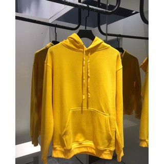 Áo HOODIE BASIC YELLOW Vàng Trơn UNISEX