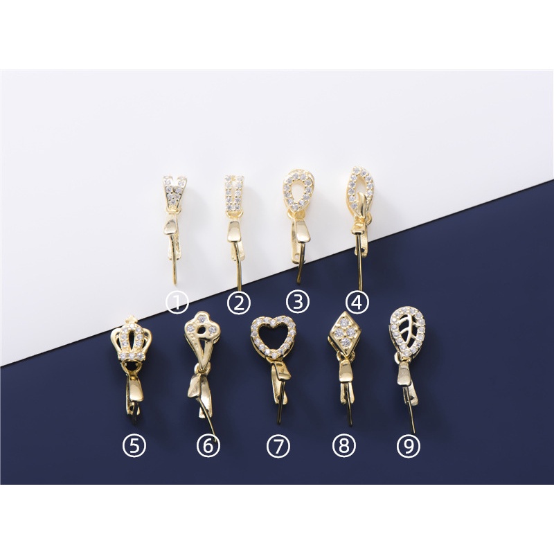 Mặt Dây Chuyền Bạc S925 Hình Hoa Hướng Dương Đính Đá Ngọc Bích Cài Khóa DIY